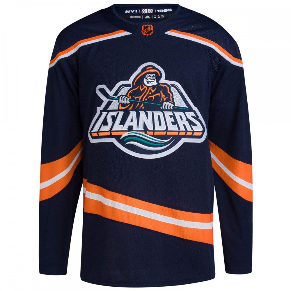 New York Islanders adidas Reverse Retro 2.0 Authentic Blank Jersey - Navy-Pro Kit Vault | Brand New 26/27 Sports Jerseys